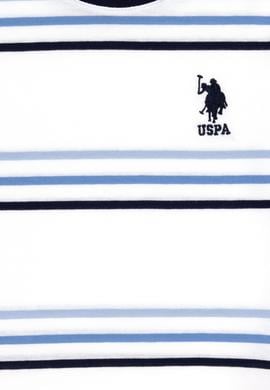 Erkek Çocuk Beyaz Bisiklet Yaka Tişört - 50284821009