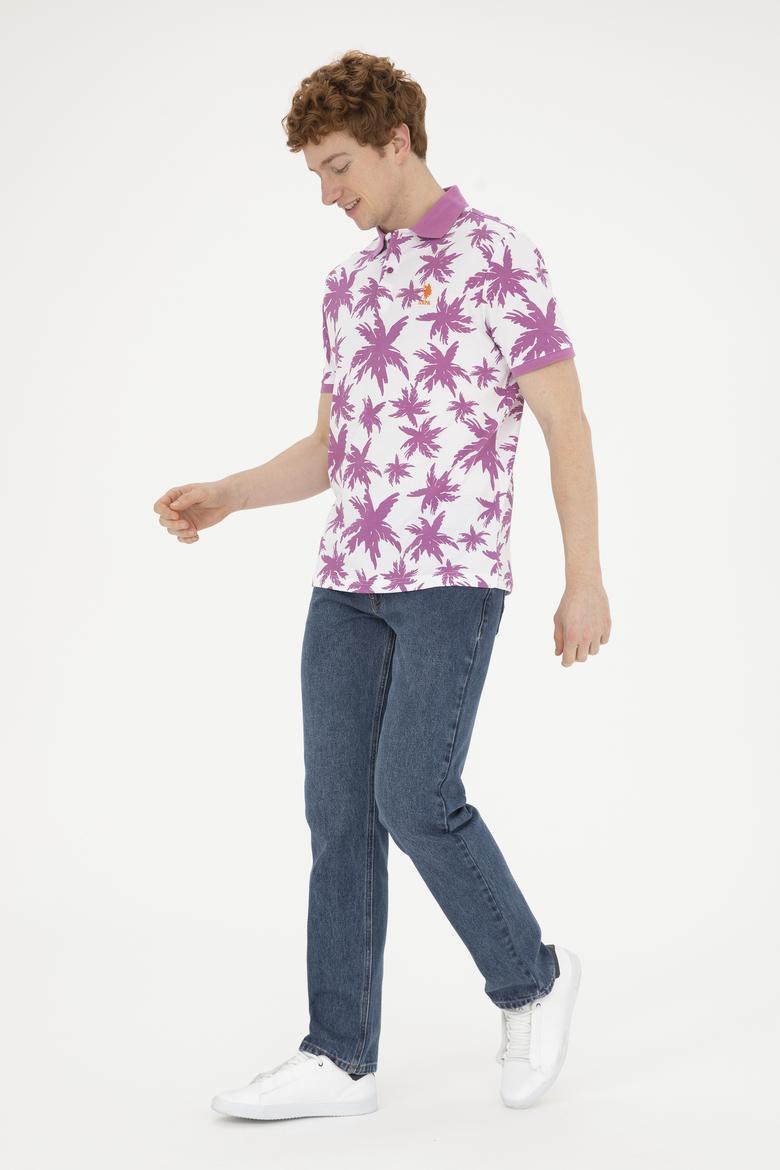 Erkek Menekşe Tişört - 50289882007