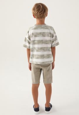 Erkek Çocuk Açık Haki Pijama Takımı - 50291564003