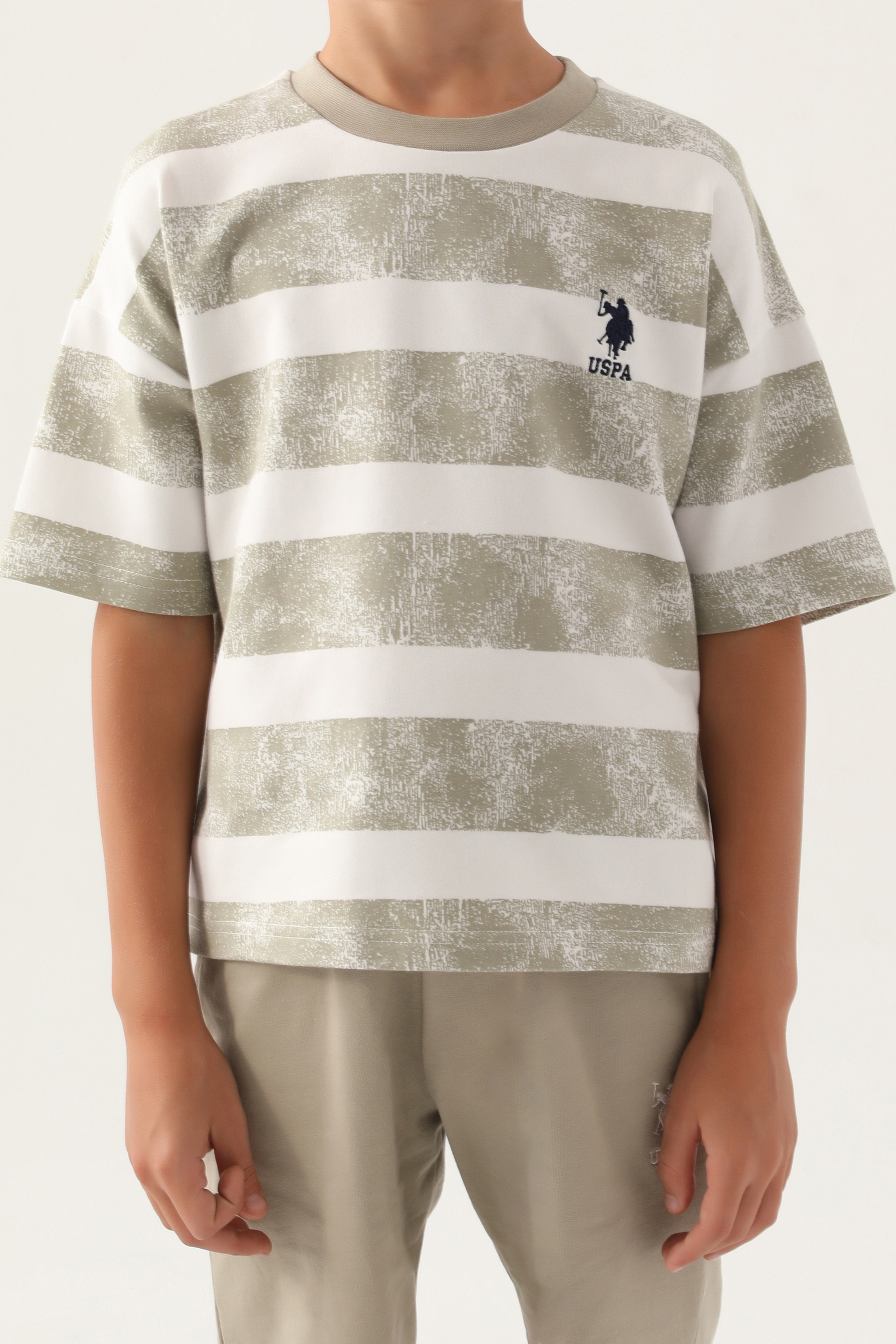 Erkek Çocuk Açık Haki Pijama Takımı - Image 5