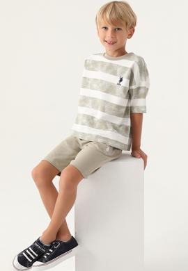 Erkek Çocuk Açık Haki Pijama Takımı - 50291564003