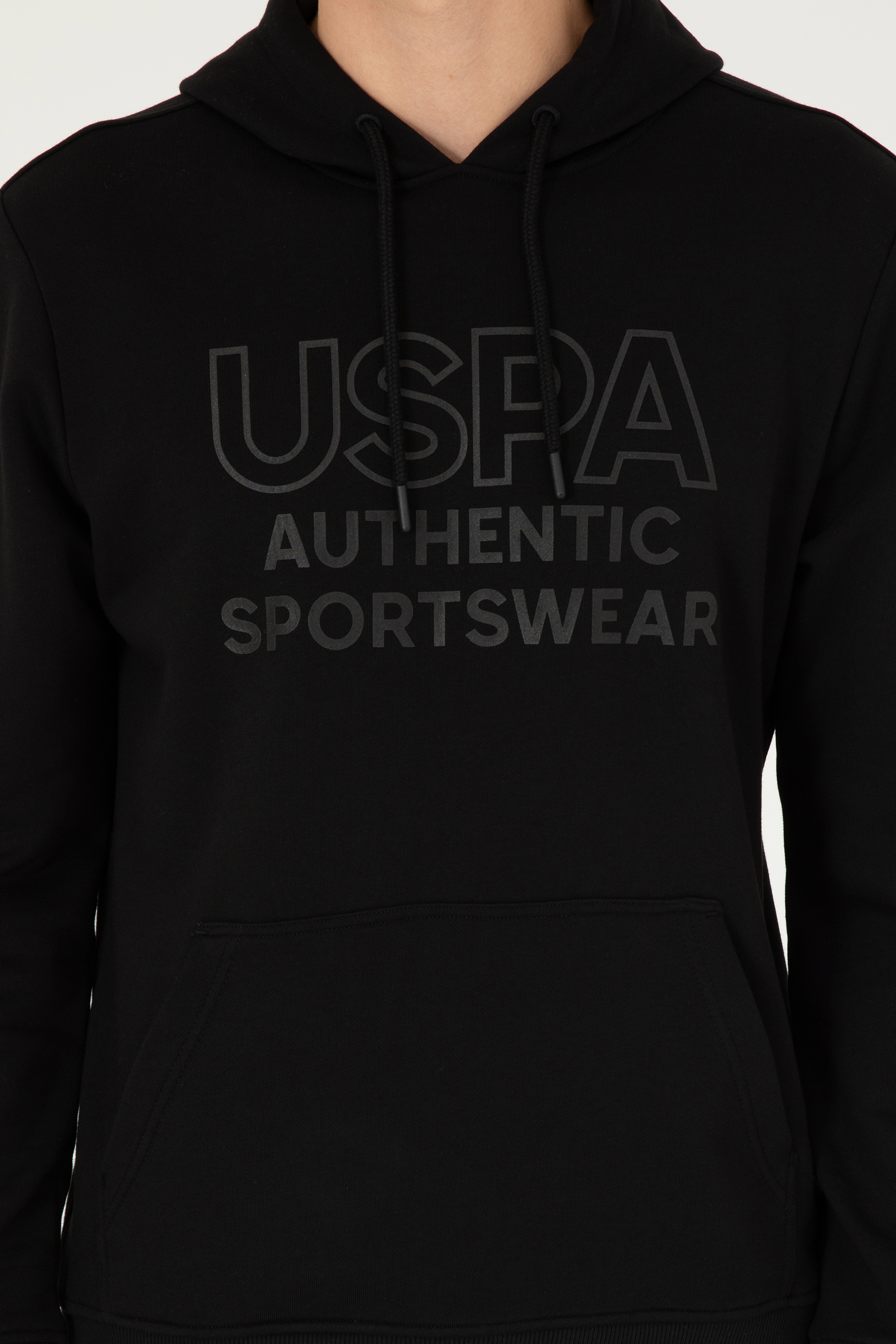 Erkek Siyah Sweatshirt - Image 6