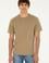 Erkek Haki Basic Tişört
