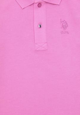 Erkek Çocuk Menekşe Basic Polo Yaka Tişört - 50279572111