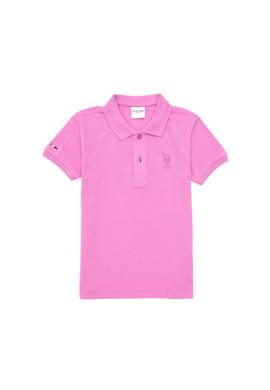 Erkek Çocuk Menekşe Basic Polo Yaka Tişört - 50279572111