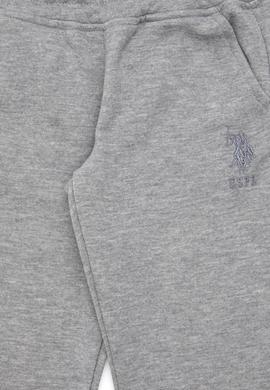 Erkek Çocuk Gri Melanj Eşofman Altı - 50289136065