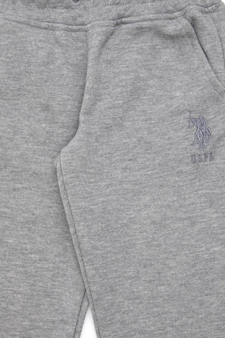 Erkek Çocuk Gri Melanj Eşofman Altı - 50289136065