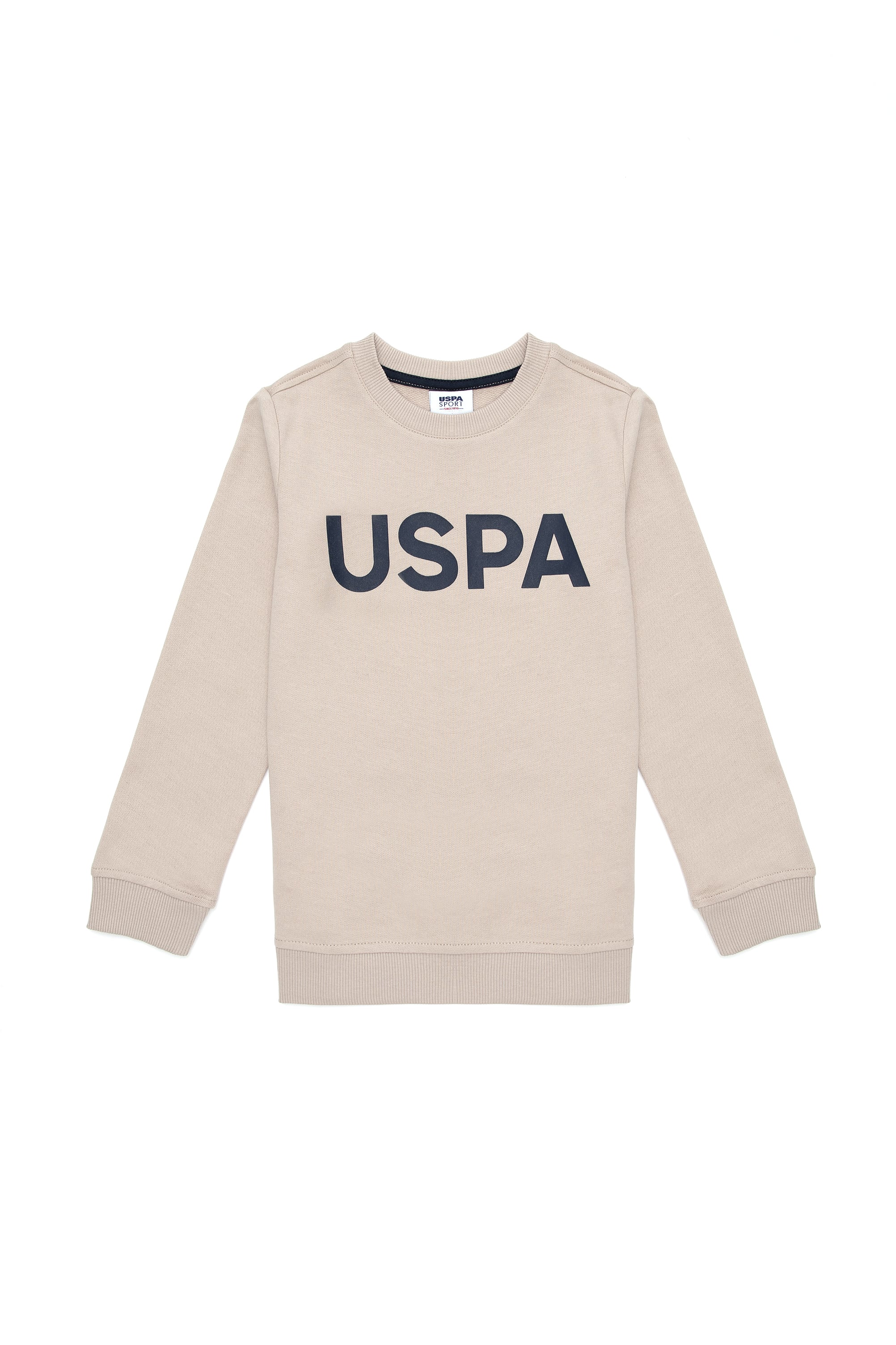 Erkek Çocuk Taş Bisiklet Yaka Sweatshirt - Image 1