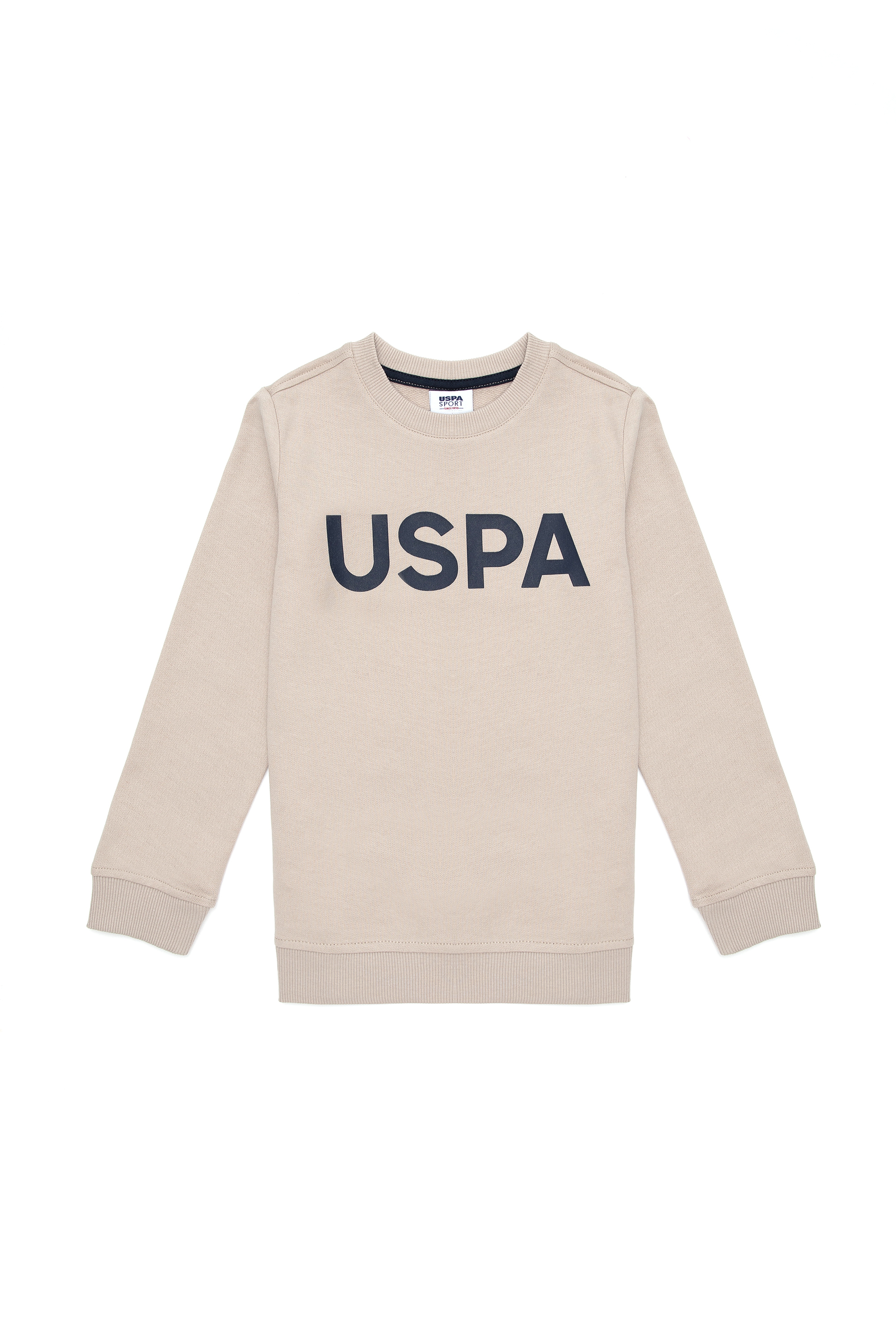 Erkek Çocuk Taş Bisiklet Yaka Sweatshirt