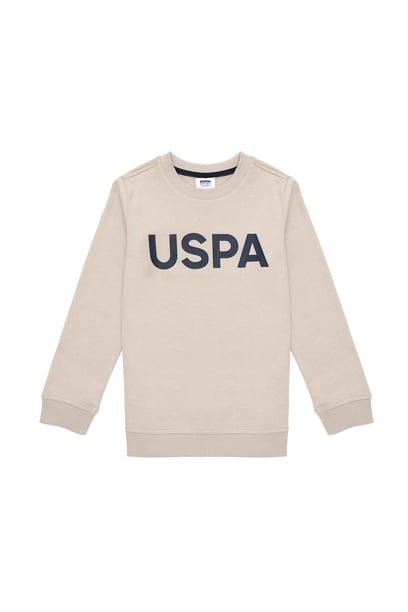 Erkek Çocuk Taş Bisiklet Yaka Sweatshirt