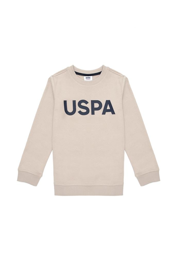 Erkek Çocuk Taş Bisiklet Yaka Sweatshirt