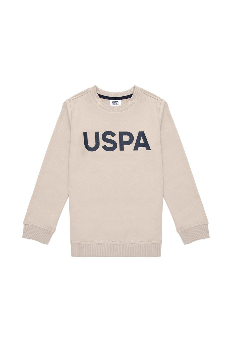 Erkek Çocuk Taş Bisiklet Yaka Sweatshirt