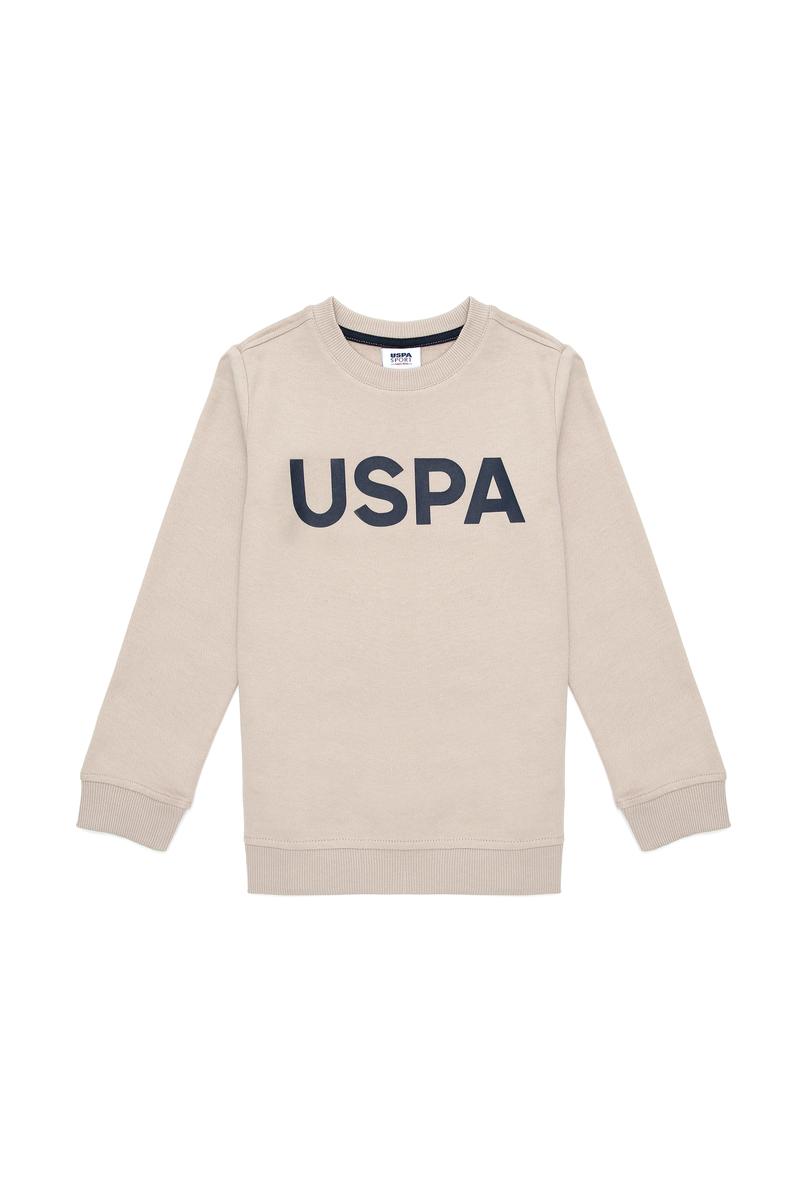 Erkek Çocuk Taş Bisiklet Yaka Sweatshirt