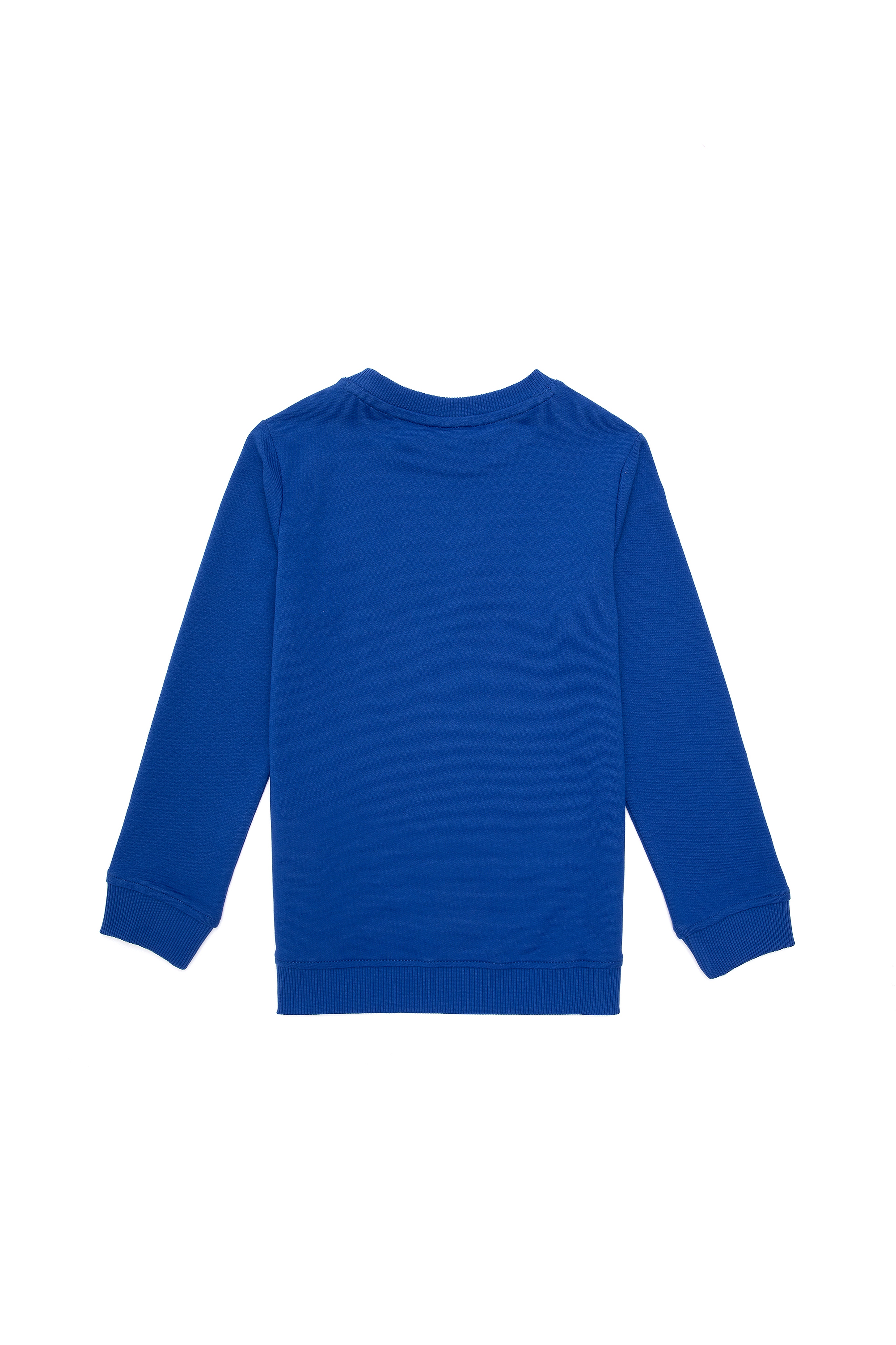 Erkek Çocuk Saks Bisiklet Yaka Sweatshirt - Image 2