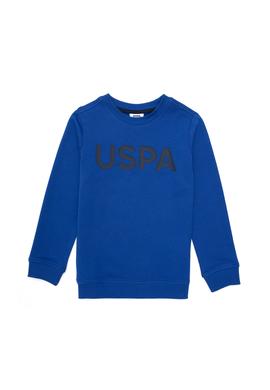 Erkek Çocuk Saks Bisiklet Yaka Sweatshirt - 50289143059