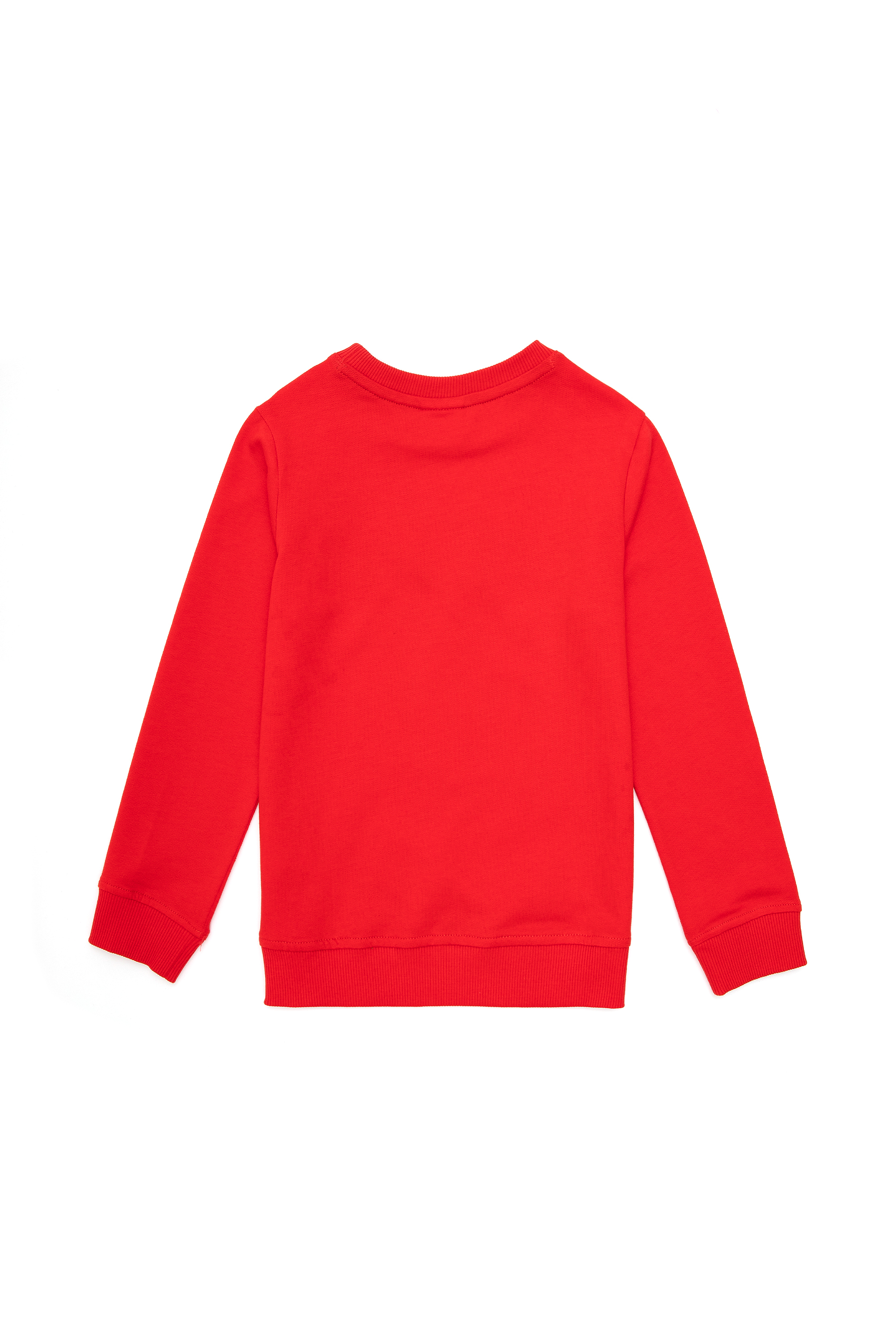 Erkek Çocuk Kırmızı Bisiklet Yaka Sweatshirt - Image 2