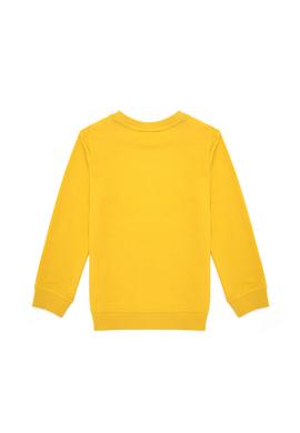 Erkek Çocuk Sarı Bisiklet Yaka Sweatshirt - 50289143130