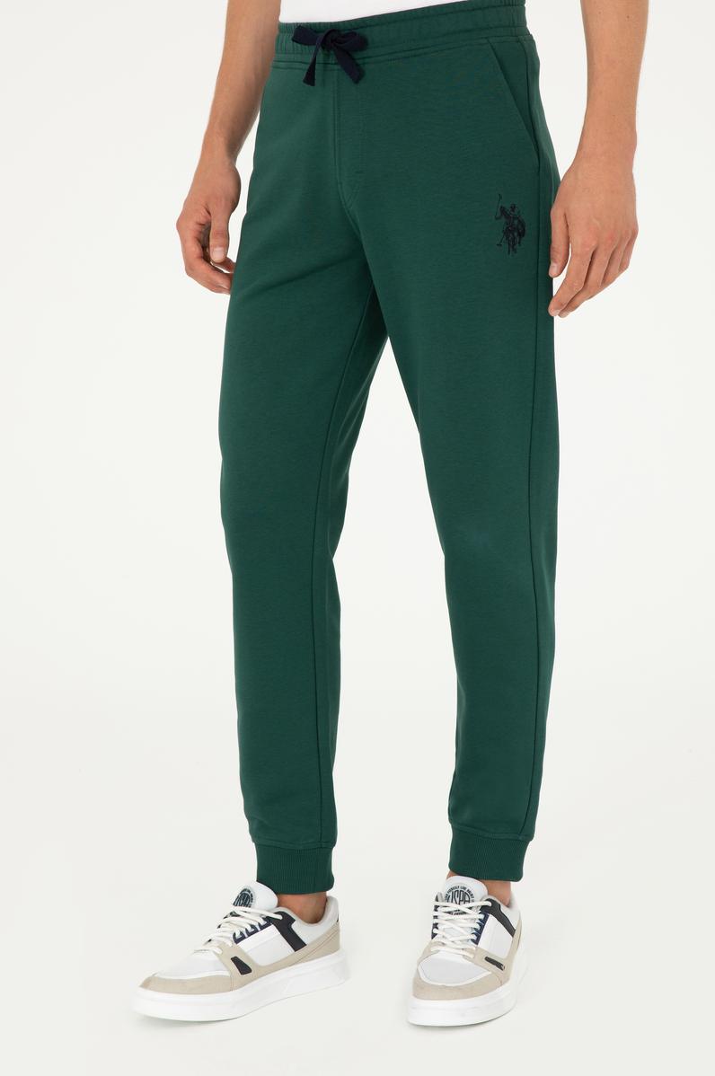 Erkek Koyu Yeşil Eşofman Altı