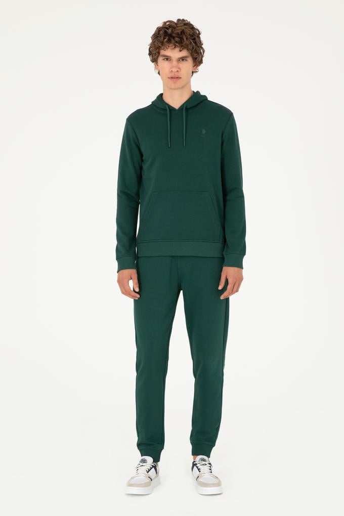 Erkek Koyu Yeşil Eşofman Altı