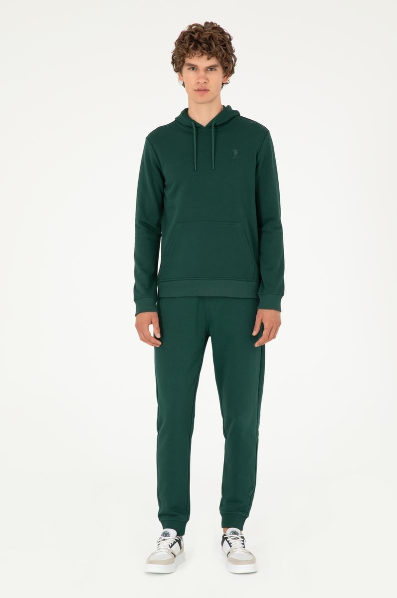 Erkek Koyu Yeşil Eşofman Altı