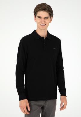 Erkek Siyah Basic Sweatshirt - 50295169088