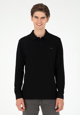 Erkek Siyah Basic Sweatshirt - 50295169088