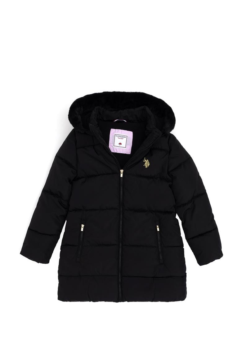 Kız Çocuk Siyah Kaban - 50292658024