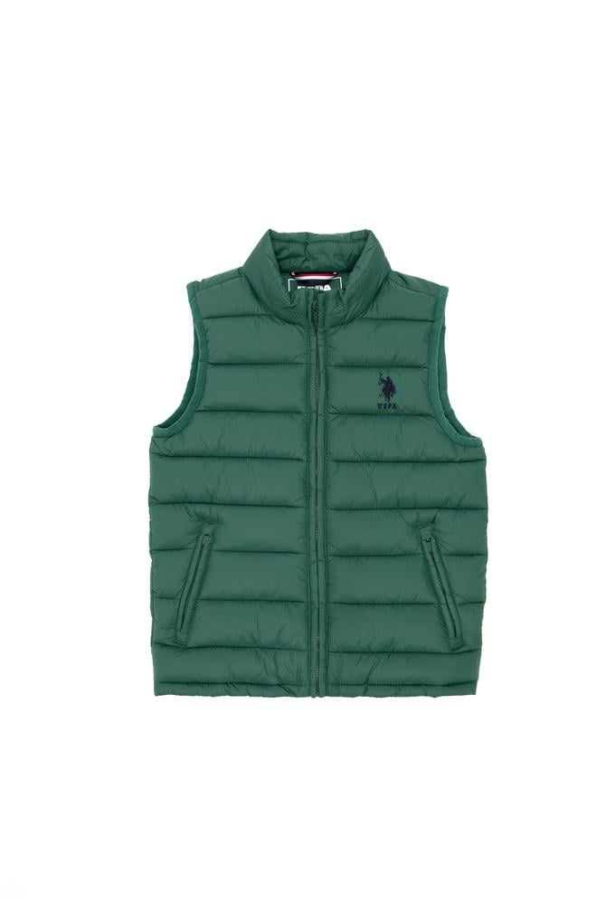 Erkek Çocuk Koyu Yeşil Yelek