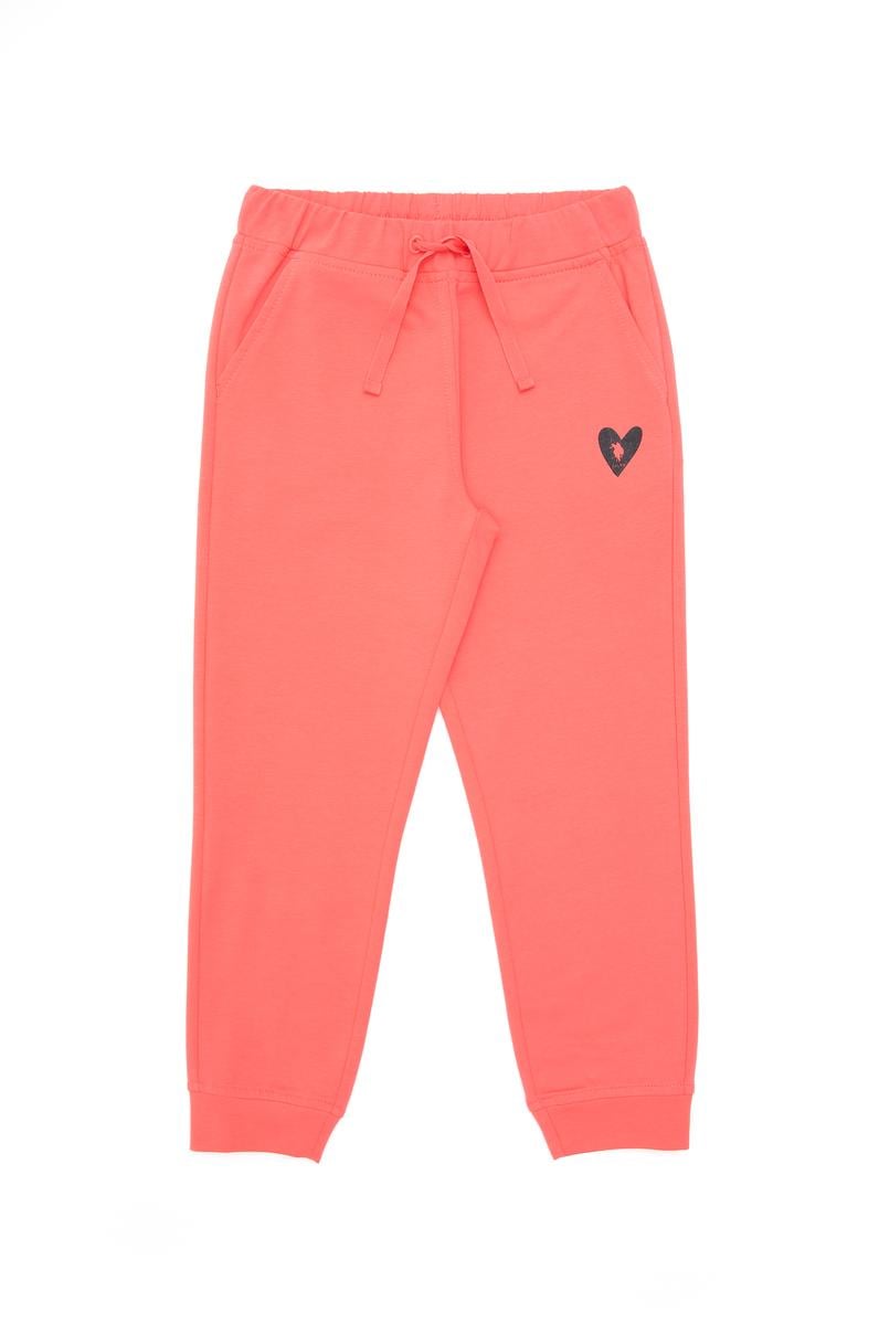 Kız Çocuk Nar Çiçeği Eşofman Altı