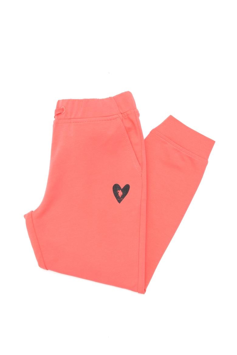 Kız Çocuk Nar Çiçeği Eşofman Altı