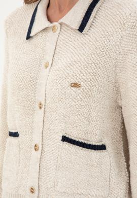 Kadın Krem Triko Hırka - 50293099016