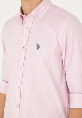 Erkek Manolya Uzun Kollu Basic Gömlek - 50282601030