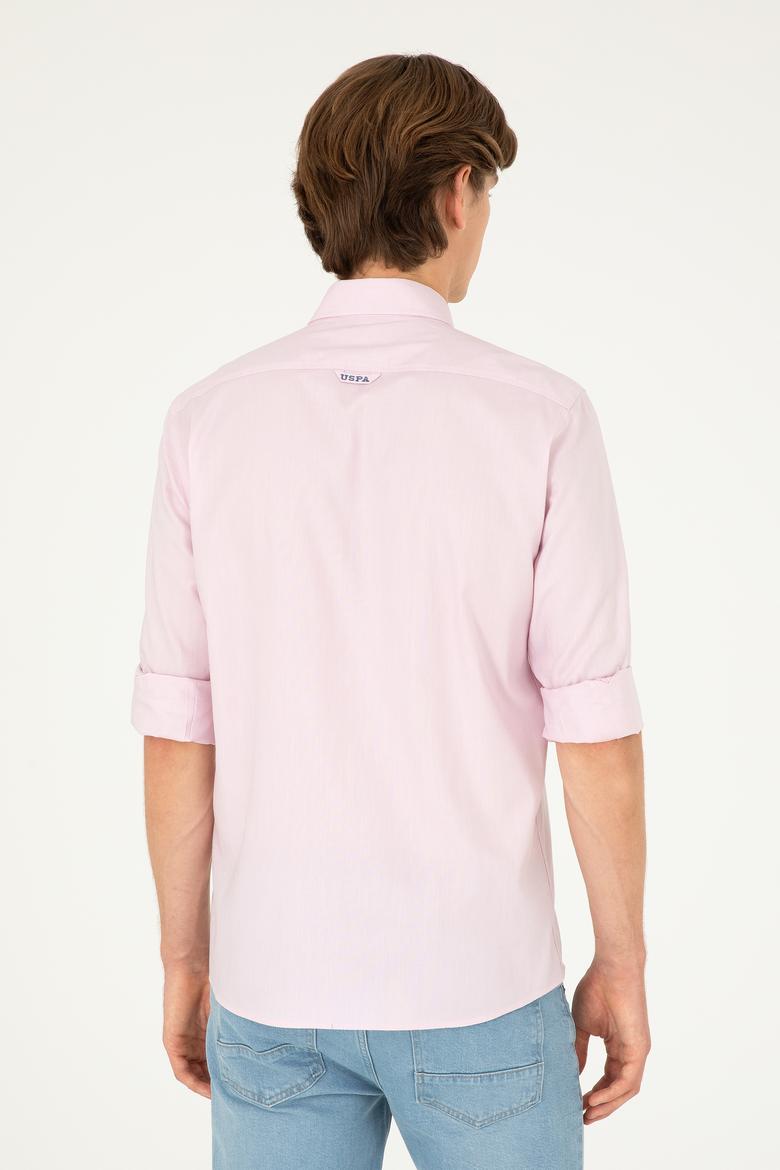 Erkek Manolya Uzun Kollu Basic Gömlek - 50282614104