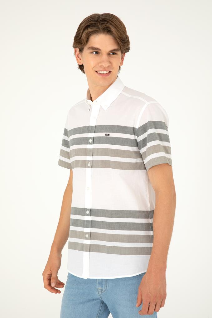 Erkek Yeşil Kısa Kollu Gömlek