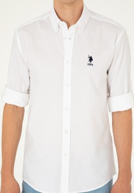 Erkek Beyaz Uzun Kollu Gömlek - 50283726016