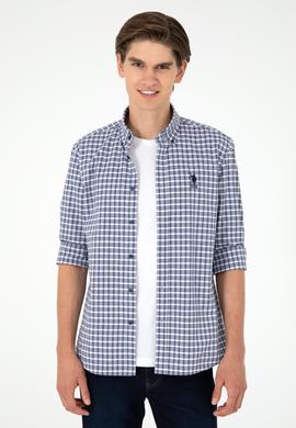 Erkek Lacivert Uzun Kollu Gömlek - 50282805007