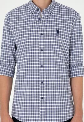 Erkek Lacivert Uzun Kollu Gömlek - 50282805007