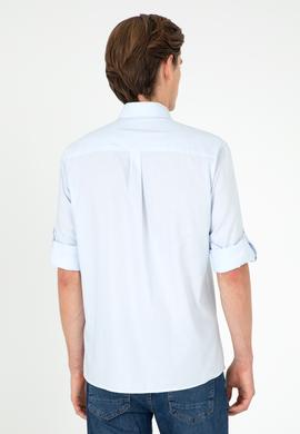 Erkek Açık Mavi Uzun Kollu Gömlek - 50284652001
