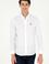 Erkek Beyaz Uzun Kollu Basic Gömlek
