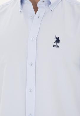 Erkek Açık Mavi Uzun Kollu Basic Gömlek - 50282589027