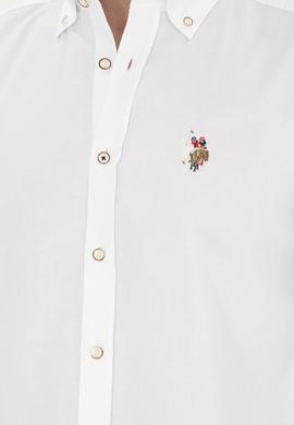 Erkek Beyaz Uzun Kollu Basic Gömlek - 50282610170