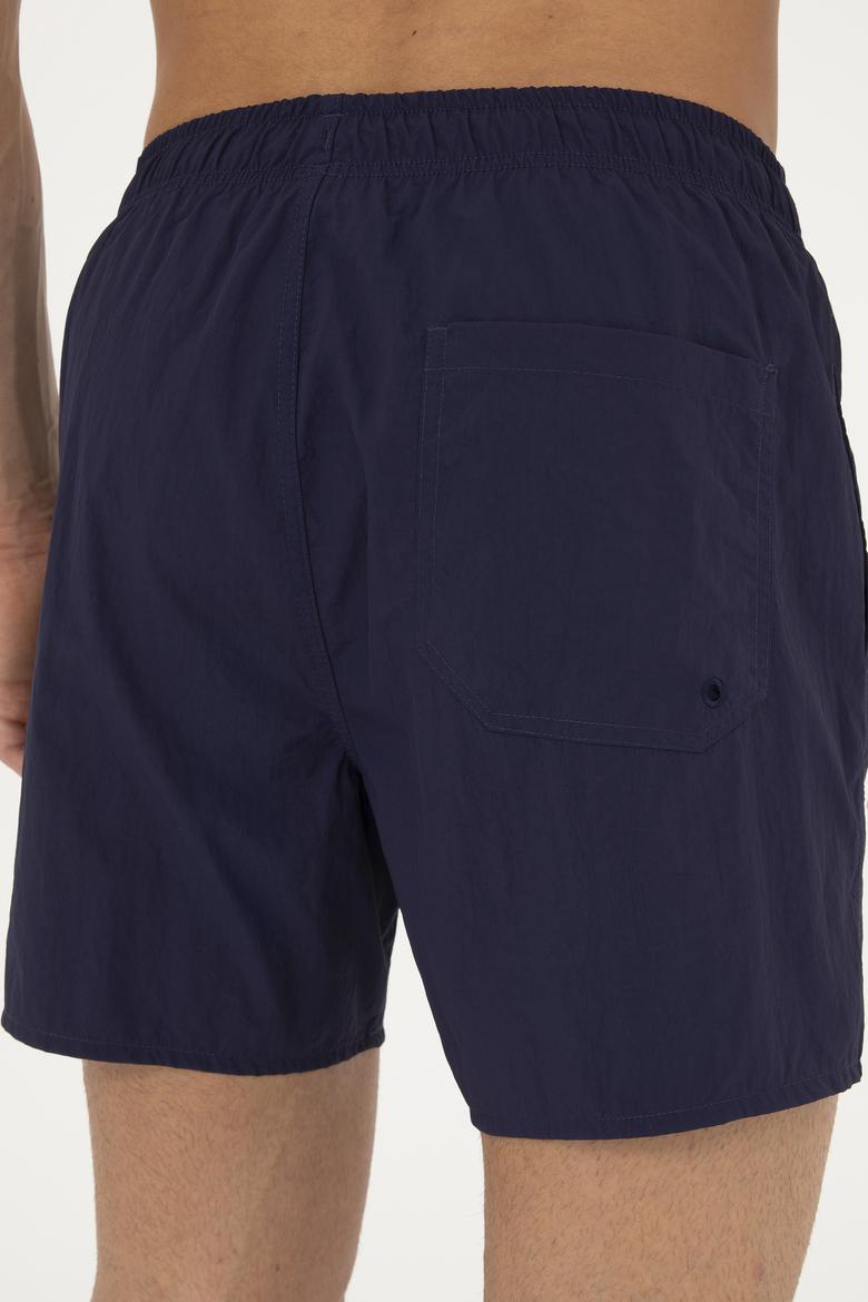 Erkek Lacivert Deniz Şortu - 50282927138