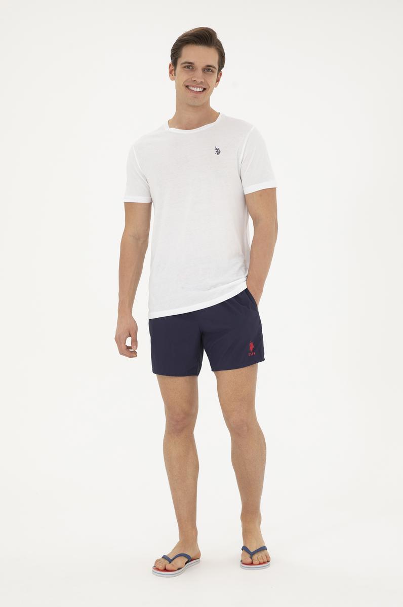 Erkek Lacivert Deniz Şortu