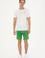 Erkek Yeşil Dokuma Şort