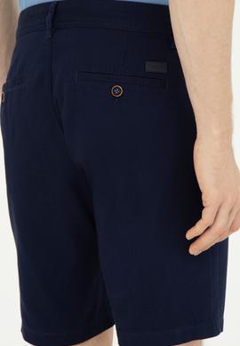 Erkek Lacivert Dokuma Şort - 50283928011