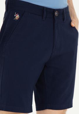 Erkek Lacivert Dokuma Şort - 50283928011