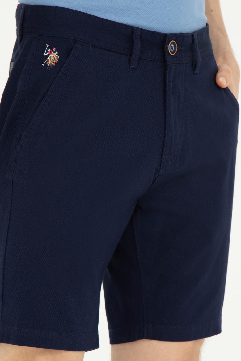 Erkek Lacivert Dokuma Şort - 50283928011