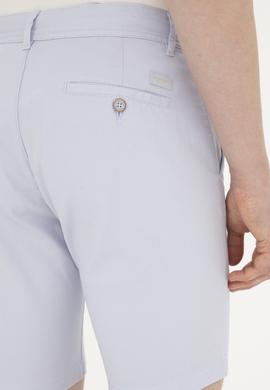 Erkek Açık Mavi Dokuma Şort - 50283928056