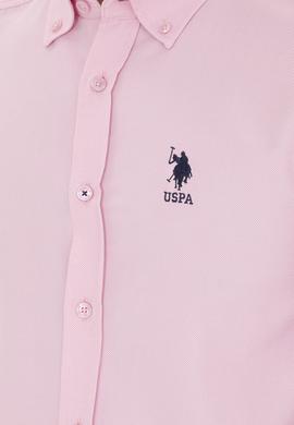 Erkek Pembe Uzun Kollu Basic Gömlek - 50287805012