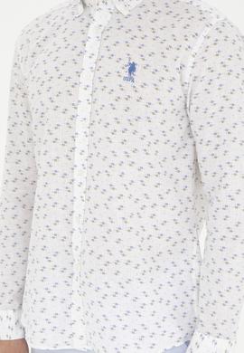 Erkek Açık Mavi Uzun Kollu Gömlek - 50288374007